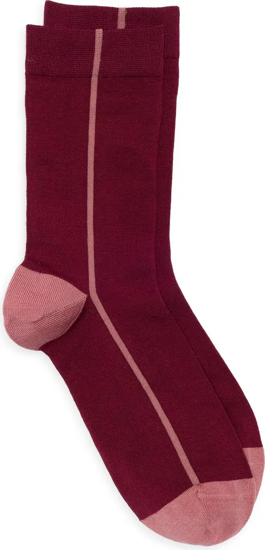 Everyday Flat Knit Crew Socks | Nordstrom