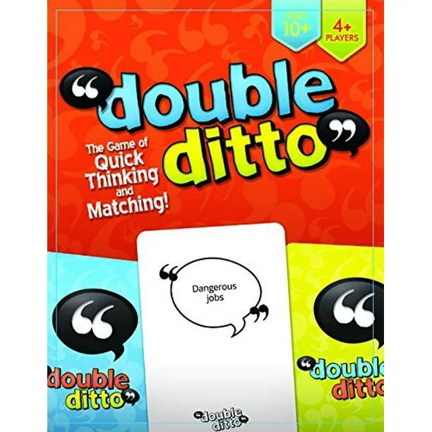 Inspiration Play Double Ditto Family Party Board Game - Walmart.com | Walmart (US)
