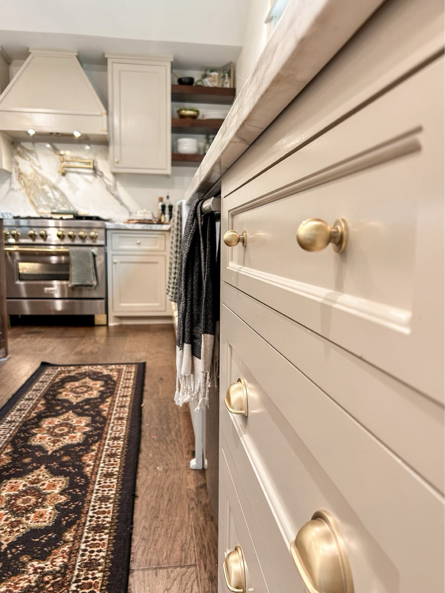 Our kitchen drawer hardware and  fall runner! 

#LTKSeasonal #LTKFindsUnder50 #LTKHome