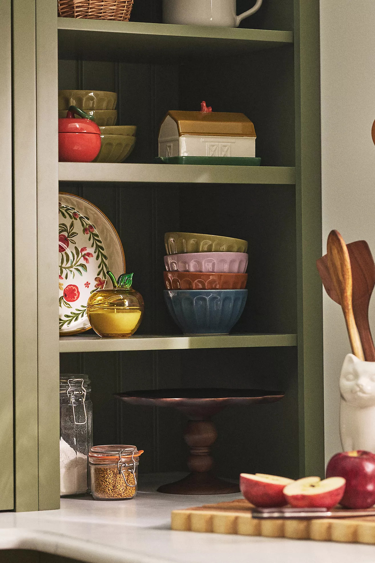 Molly Yeh Wood Cake Stand | Anthropologie (US)