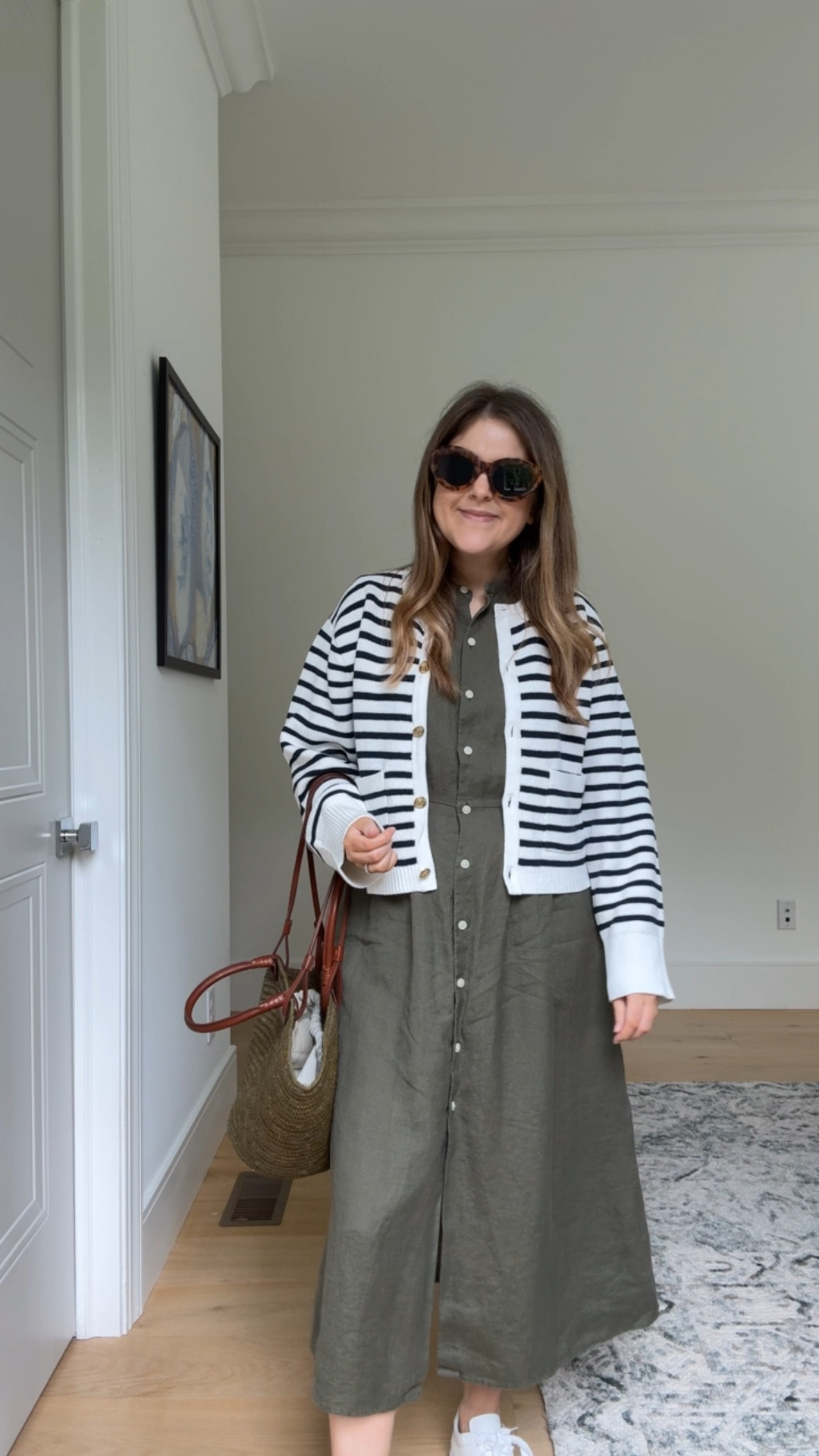 My lady jacket cardigan is on sale! I’ve been wearing it over this dress on cooler mornings and love it with jeans and trousers too. I’m wearing size small. Runs true to size. 

#LTKStyleTip #LTKFallSale
