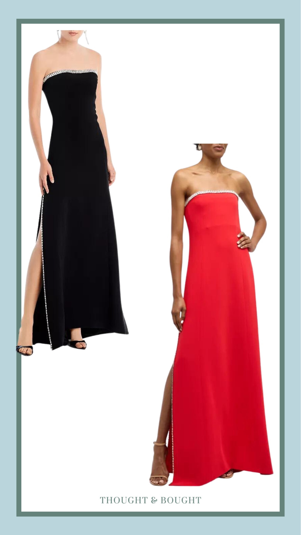 Love the elegance of this gown! Comes in two colors  

#LTKSeasonal #LTKwedding #LTKstyletip