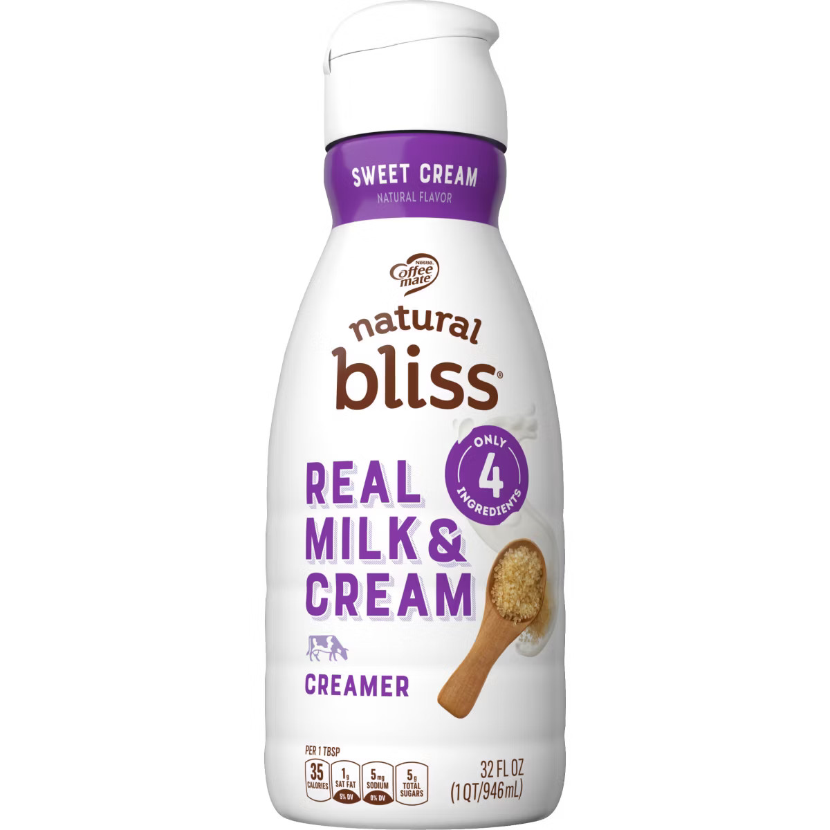 Coffee mate Natural Bliss Sweet Cream Creamer - 32 fl oz (1qt) | Target