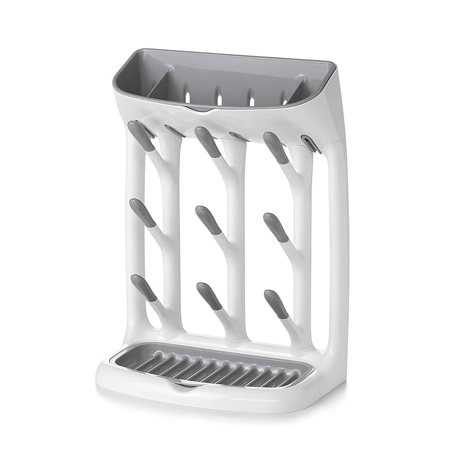 OXO Tot Space-Saving Bottle Drying Rack, Baby Bottle Organizer for Countertop | Amazon (US)
