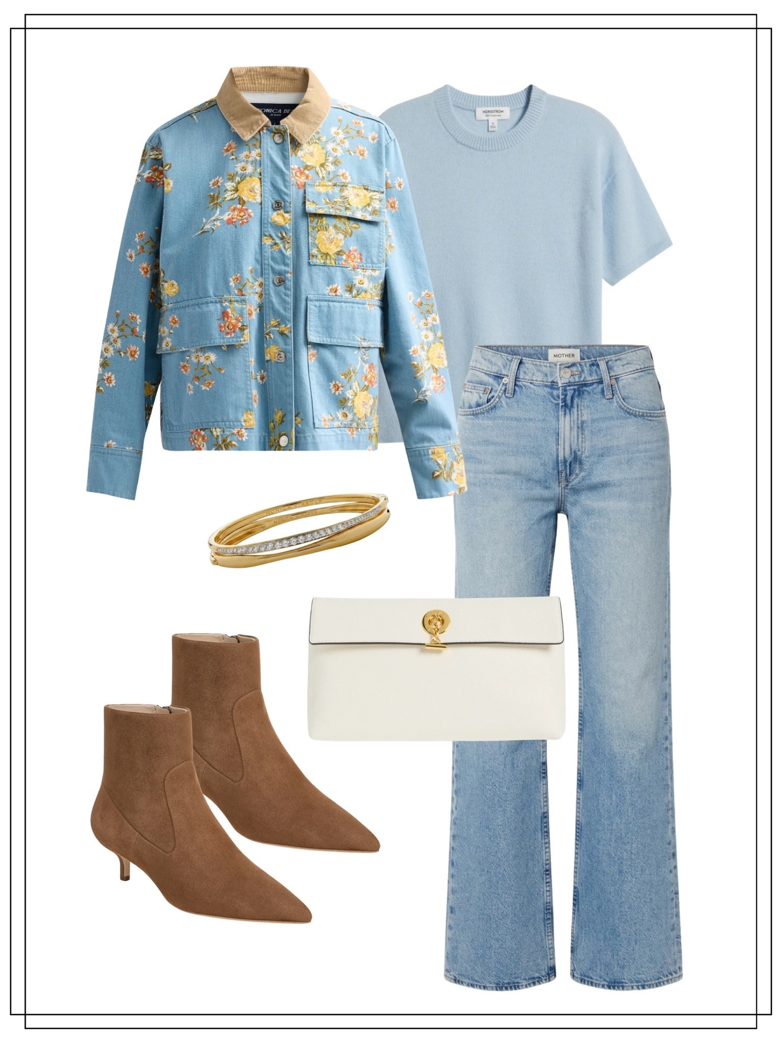 Fall transition outfit inspo! Saw this jacket in store and immediately fell in love! Just purchased these jeans and I think they might be my new favorites! Linking the pair on sale for Nordstrom anniversary sale and a new pair I just purchased!

#LTKootd #LTKSeasonal #LTKSaleAlert