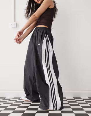 adidas Originals Adilenium Season 3 woven track pants in black | ASOS | ASOS (Global)