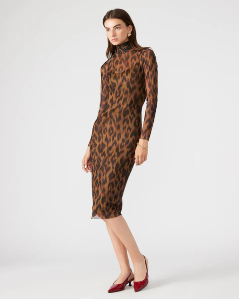VIVIENNE DRESS LEOPARD | Steve Madden (US)