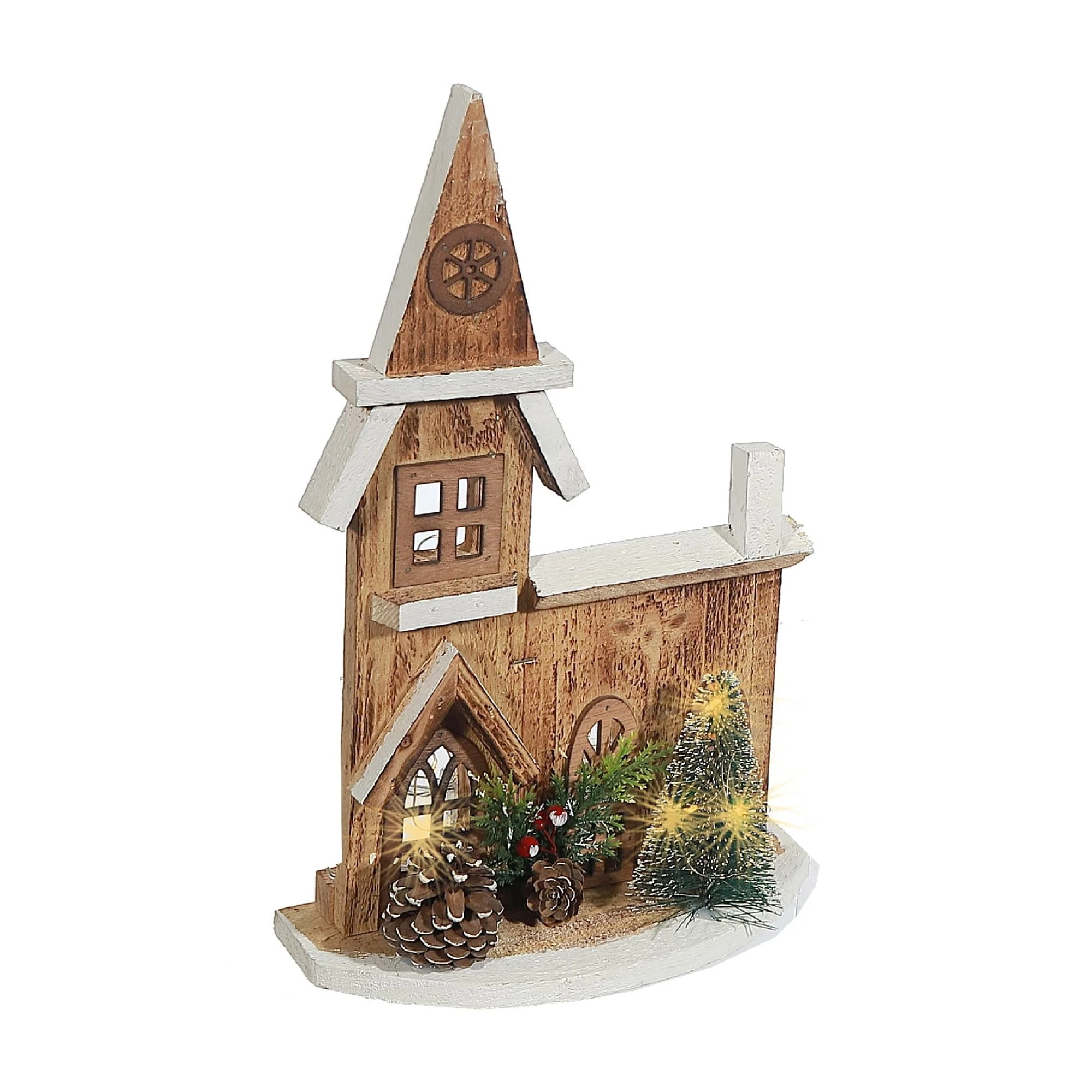 Led Natural Wooden Church | Walmart (CA)