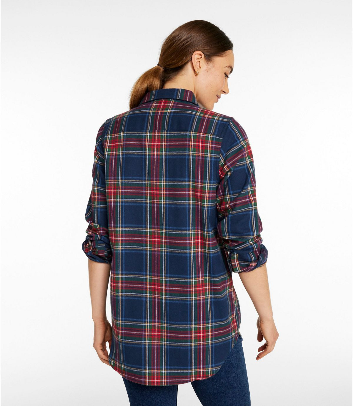 Women's Scotch Plaid Flannel Shirt, Tunic | L.L. Bean