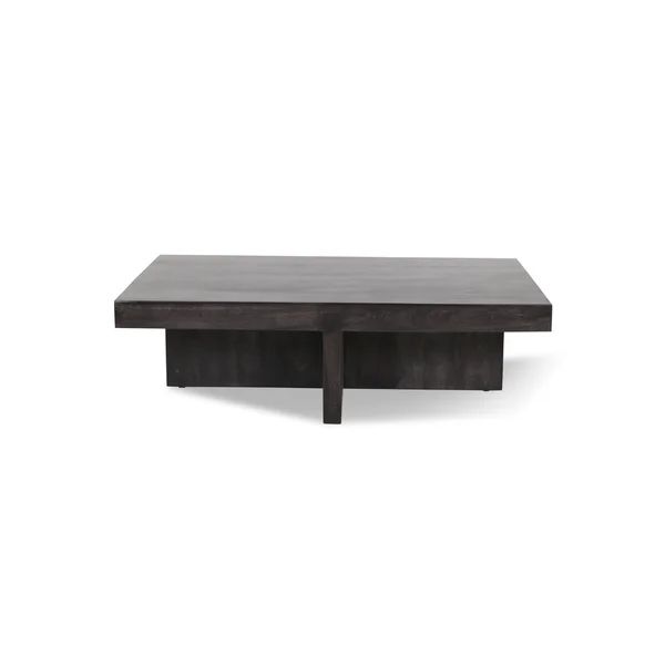 Ermes Solid Wood Cross Legs Coffee Table | Wayfair North America