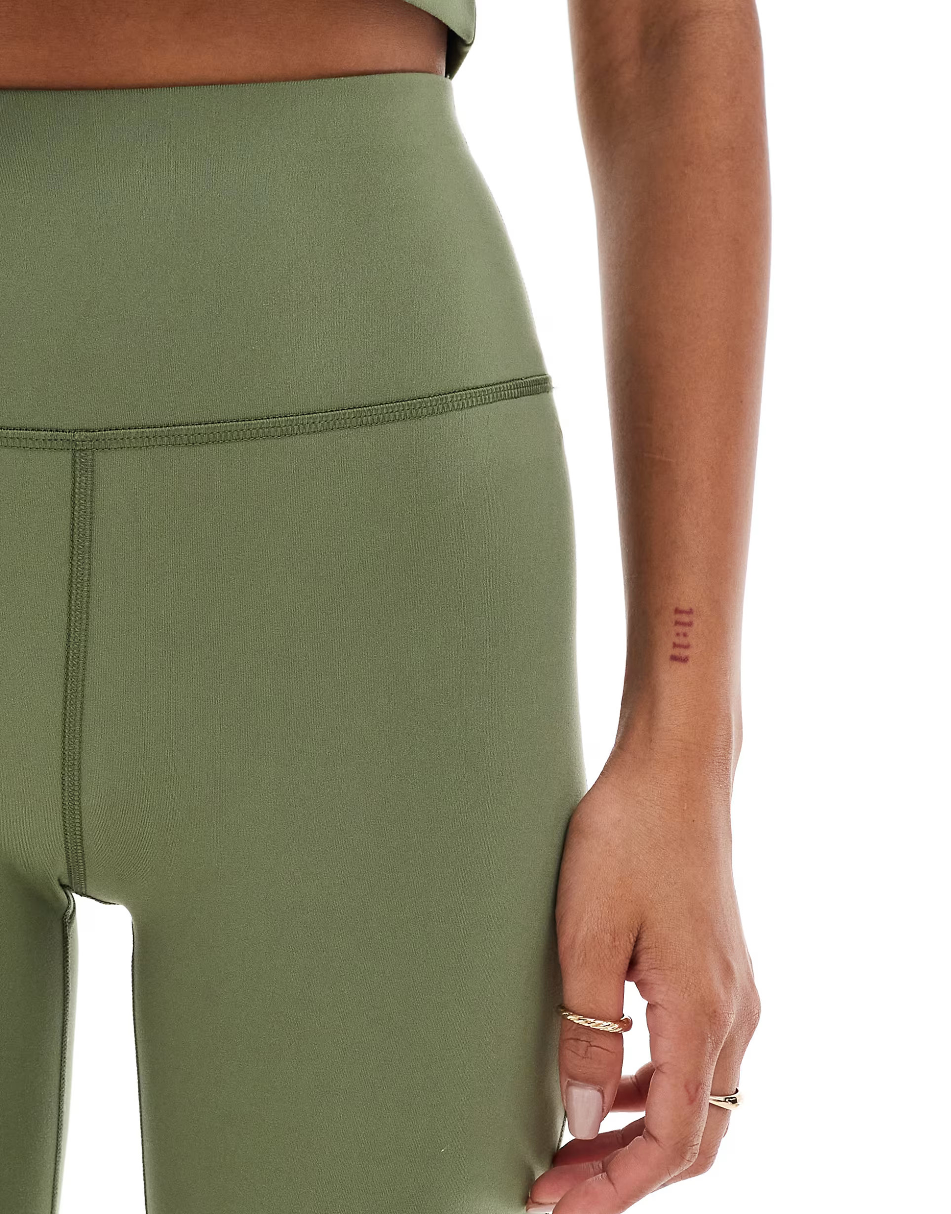 ASOS 4505  Icon soft touch yoga legging in khaki | ASOS (Global)