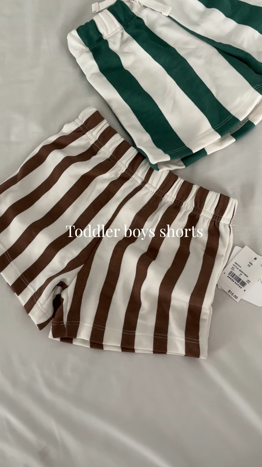The cutest little striped shorts for spring and summer 🤍 I grabbed both colors because they’re lightweight, comfy, and perfect for everyday play. 
.

toddler striped shorts, kids summer shorts, toddler summer outfit, kids casual shorts, green striped toddler shorts, neutral toddler outfit, toddler boy summer clothes, toddler girl summer outfit, kids boutique style clothing, minimalist kids outfit, toddler play outfit, kids warm weather outfit, toddler vacation outfit, comfy toddler shorts, kids everyday outfit

#LTKBaby #LTKmomlife #LTKKids