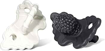 RaZbaby Soft Silicone Infant & Baby Teether, Berrybumps Textured Teething Relief Pacifier 3M+, So... | Amazon (US)