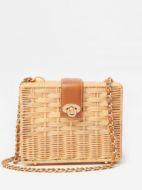 Christina Wicker Crossbody Bag | J.McLaughlin