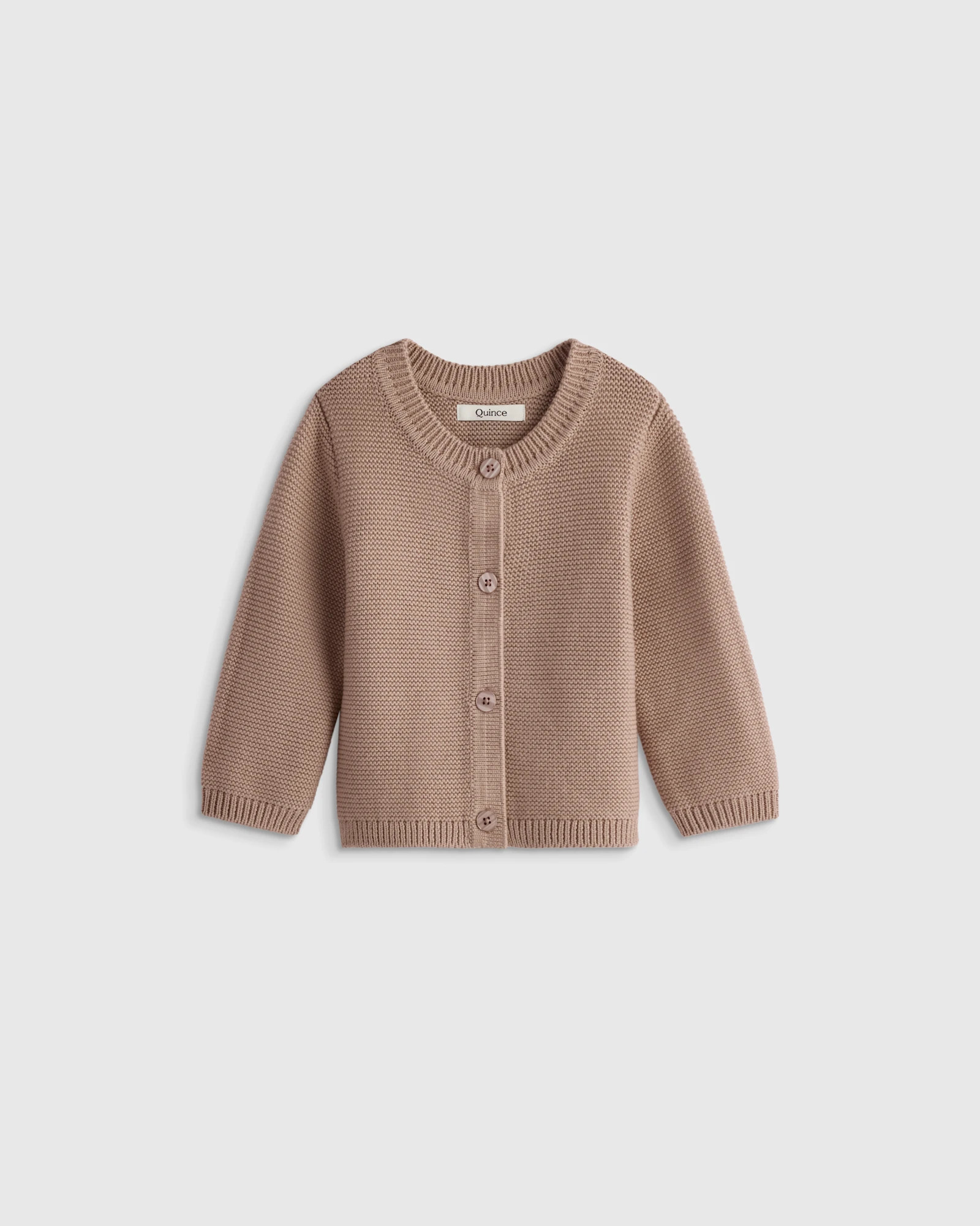 100% Organic Cotton Sweater Cardigan | Quince