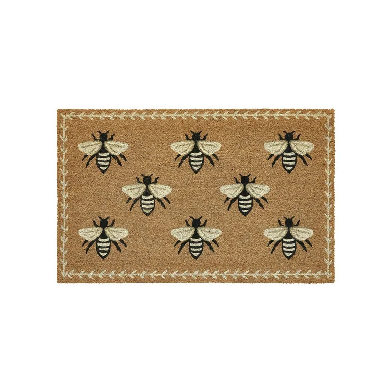 My Texas House Multi Bee with Border Outdoor Coir Mat, 18" x 30" | Walmart (US)