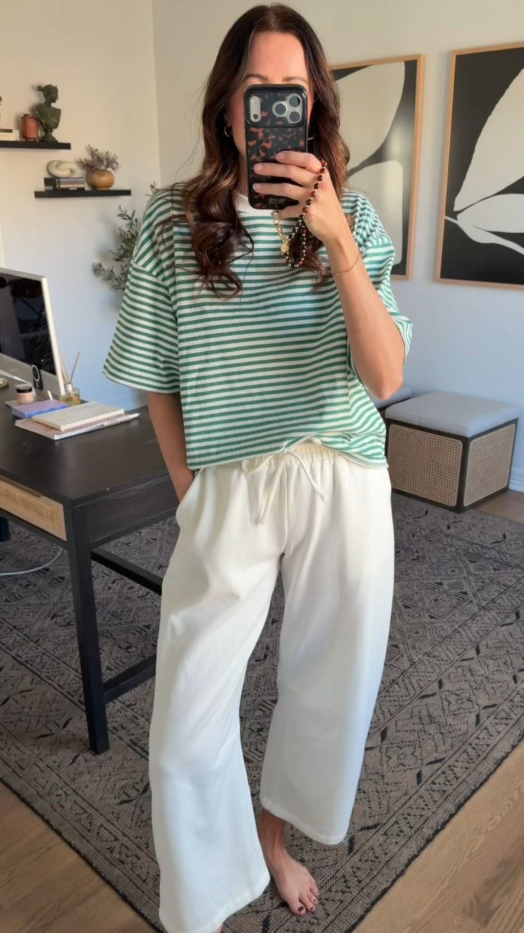 Cute, casual look from Nordstrom. These could definitely be worn other ways, top with jeans or shorts and sweats with a crewneck or long sleeve top! 

#LTKFindsUnder100 #LTKootd #LTKTall