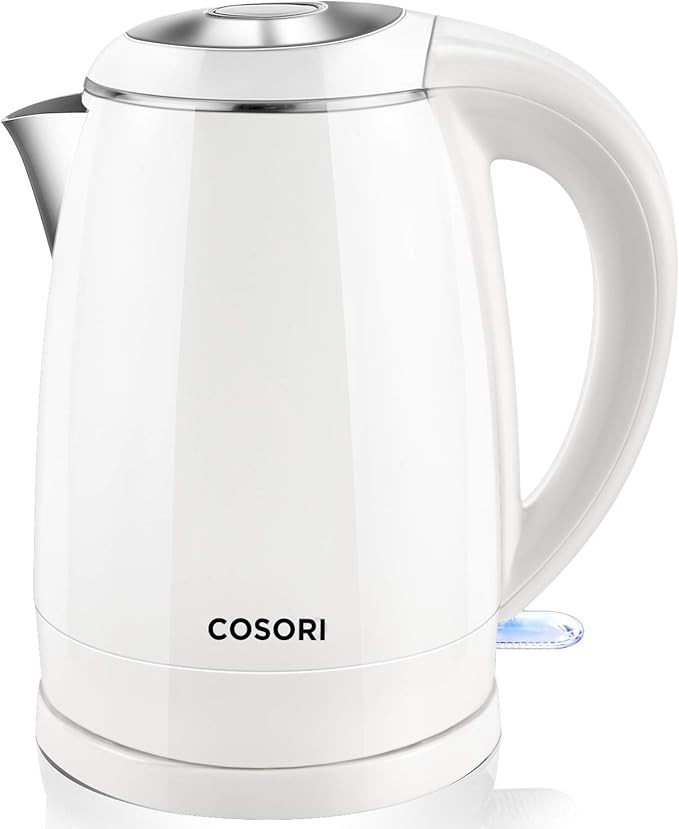 Electric Kettle, COSORI 1.8 Qt Tea Kettle, Double Wall 304 Stainless Steel BPA Free Hot Water   B... | Amazon (US)