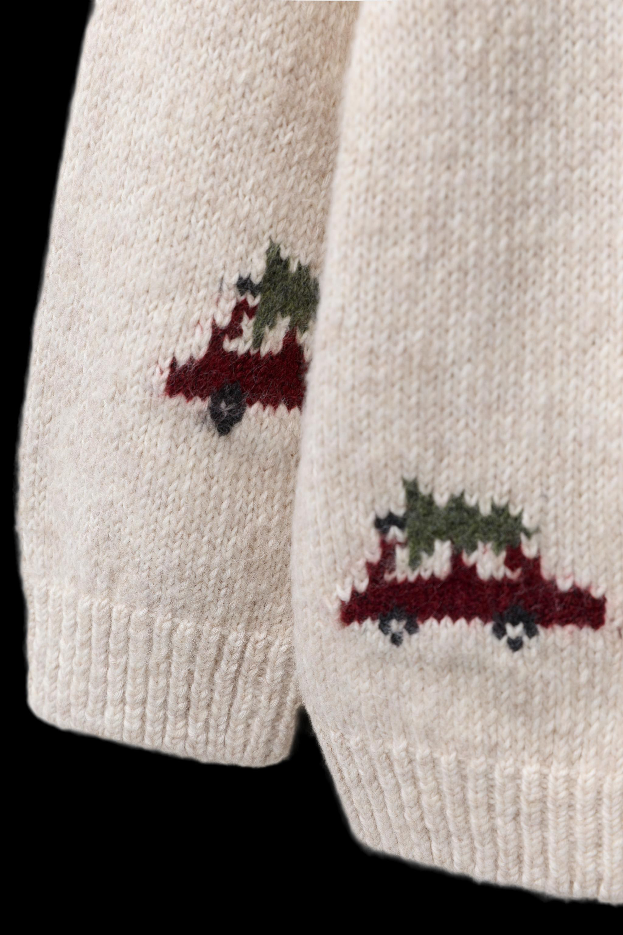 KNIT JUMPER CARS AND TREES | Zara US