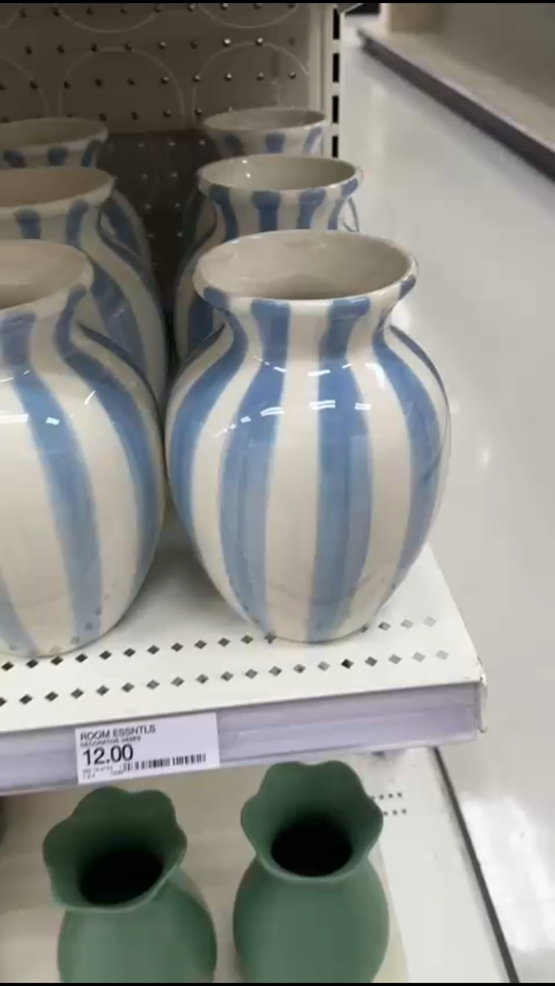 These blue and white striped ceramic vases are such a classic home find. The soft hand-painted look works beautifully with fresh flowers, dried stems, or styled on a shelf or entry table.

#LTKHome