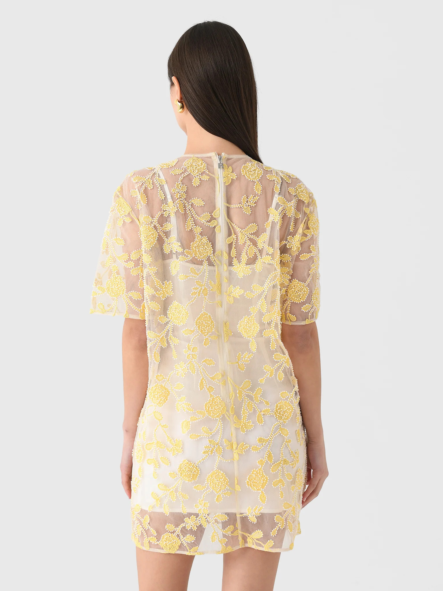 ROTATE
                      
                     Women's Flower Beads Boxy Dress | Saint Bernard