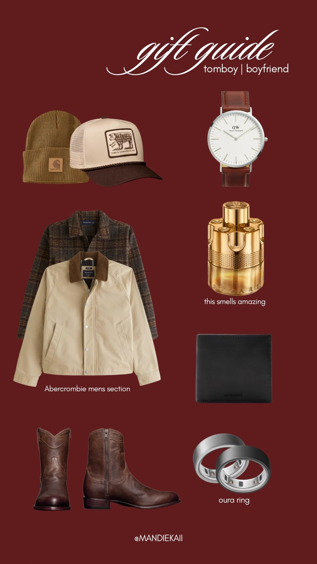 A few staples for the tomboy or boyfriend 

#LTKWorkwear #LTKGiftGuide #LTKMens
