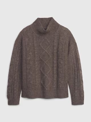 Cable-Knit Turtleneck Sweater | Gap (CA)