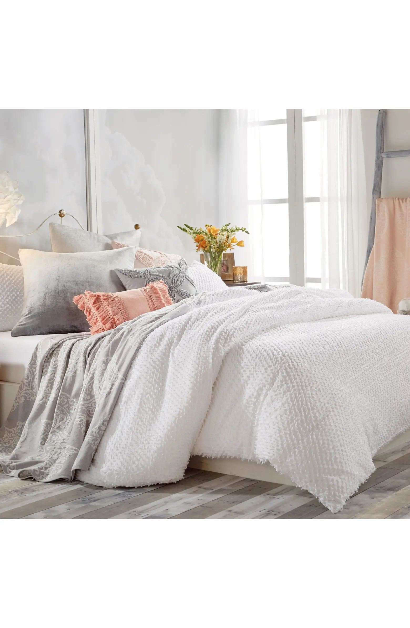 Dot Fringe Duvet Cover | Nordstrom