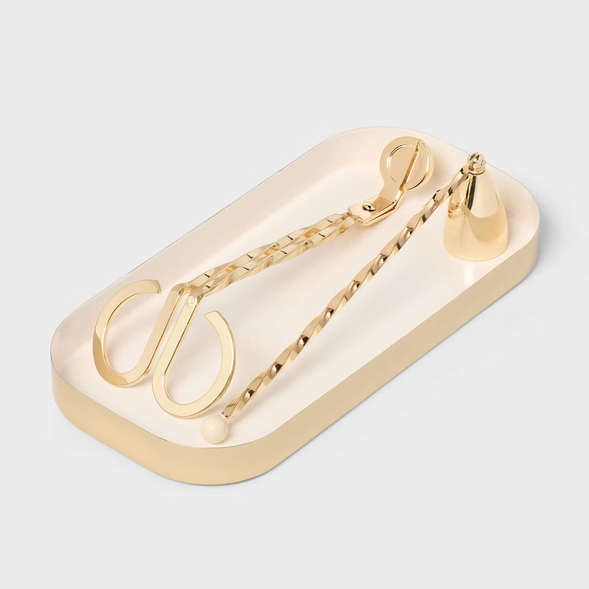 3pc Candle Tool Accessory Set Gold - Threshold™ | Target