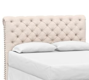 Chesterfield Tufted Upholstered Headboard | Pottery Barn (US)