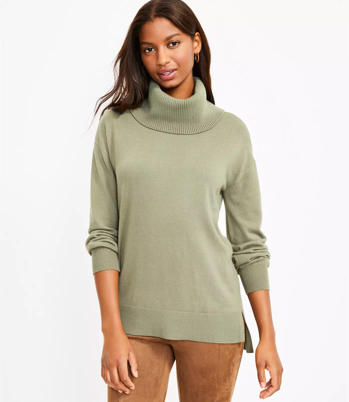 Cowl Tunic Sweater | LOFT