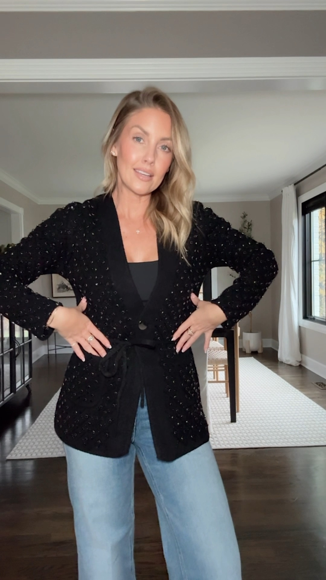 WEST30 -  30% OFF site wide!
 + if you spend $200, you’ll also get $50 back on 12/11, to use for holiday gifting through 12/25​

Sizing - XS sweater / 25 Regular jeans

@anthropologie #anthropartner

#LTKCyberWeek #LTKSaleAlert #LTKHoliday