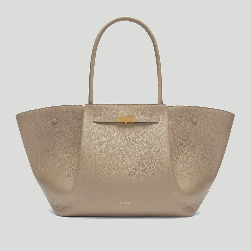 The New York | Light Taupe Small Grain | DeMellier | DeMellier