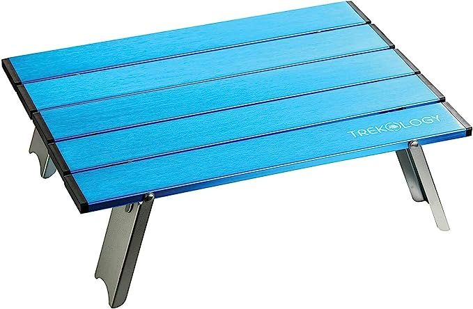 Small Camping Table, Folding Camping Tables, Portable Beach Table, Aluminum Camping Side Table, C... | Amazon (US)
