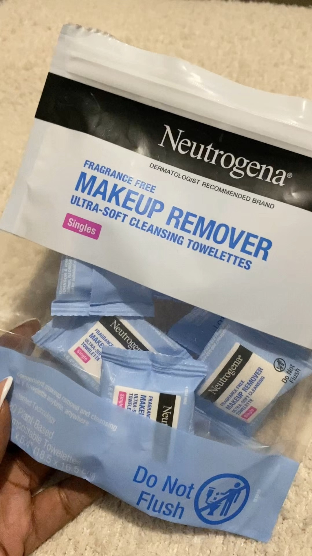 Makeup wipes! These are great for travel.

#LTKBeauty #LTKTravel