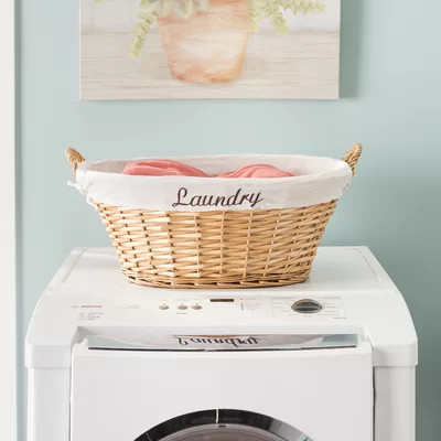 Wicker Laundry Basket | Wayfair North America