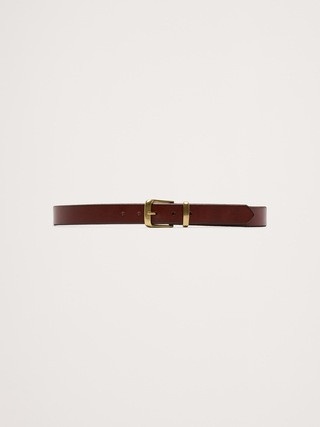 Metal Catch Leather Belt | Banana Republic (US)