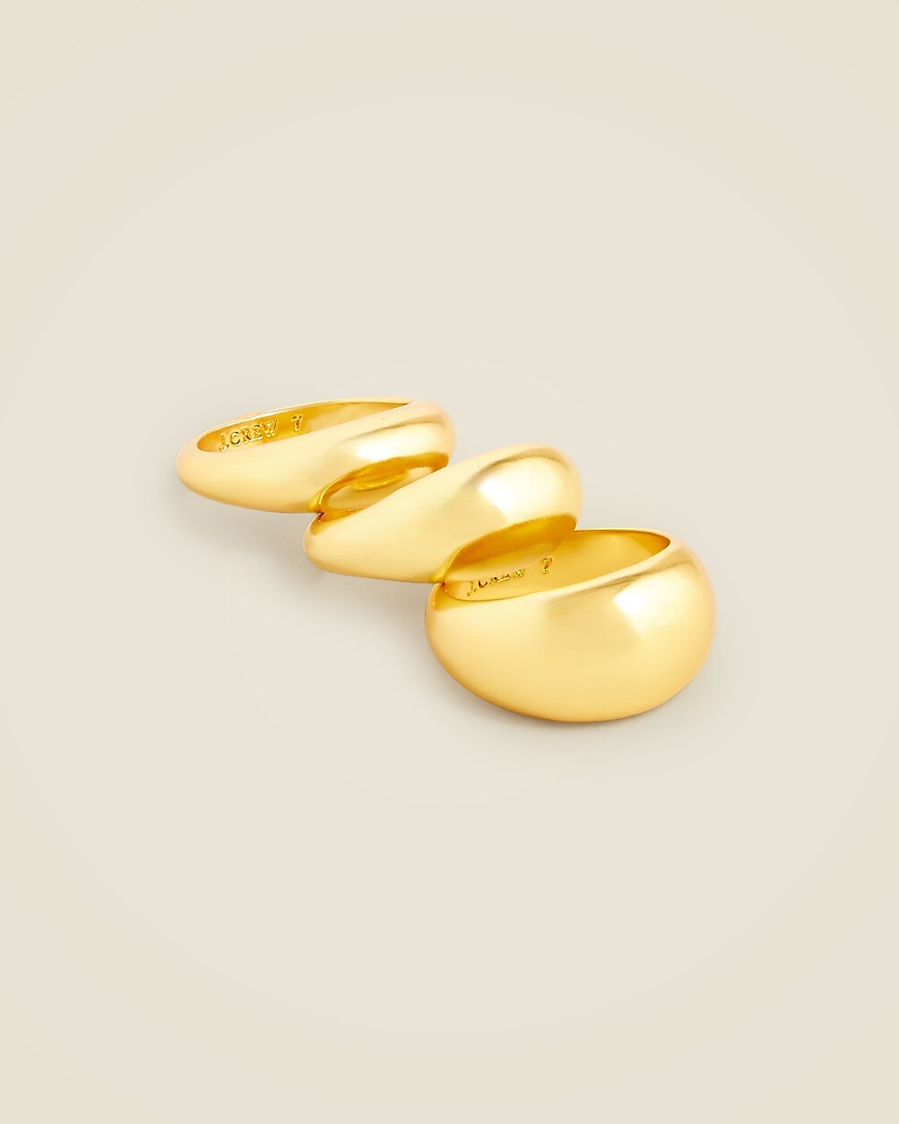 Sculptural rings set | J. Crew US