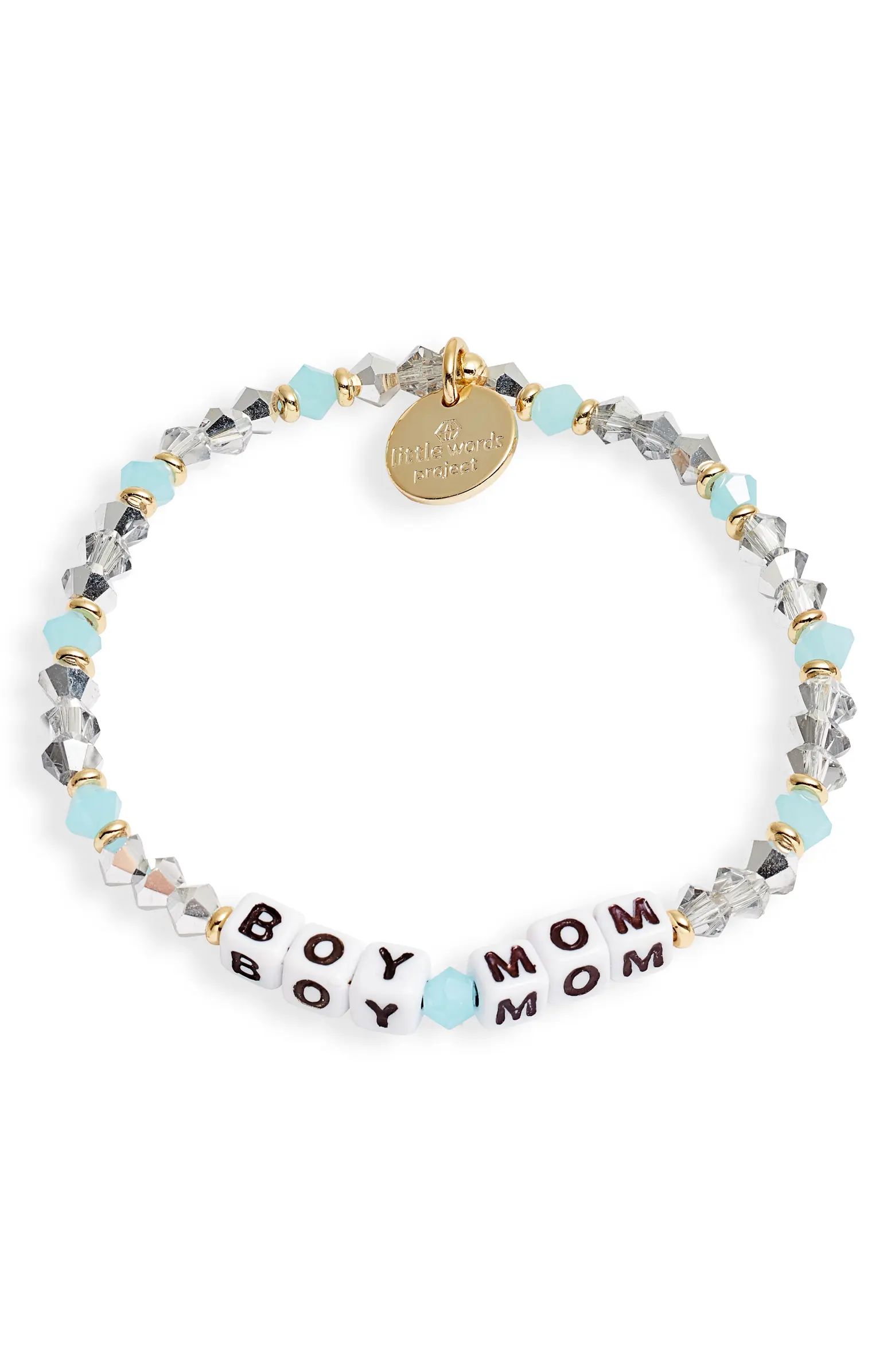 Little Words Project Boy Mom Stretch Bracelet | Nordstrom | Nordstrom