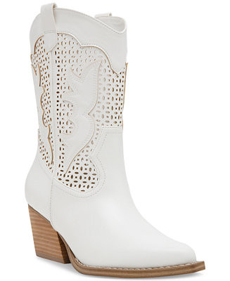 DV Dolce Vita Women's Allure Cutout Eyelet Cowboy Western Booties - Macy's | Macy's