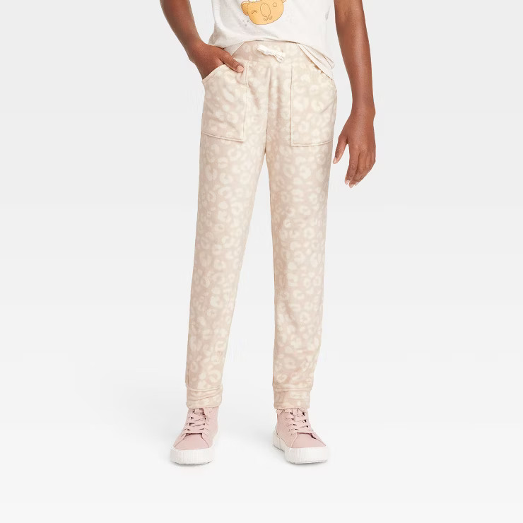 Girls' Micro Fleece Jogger Pants - Cat & Jack™ | Target