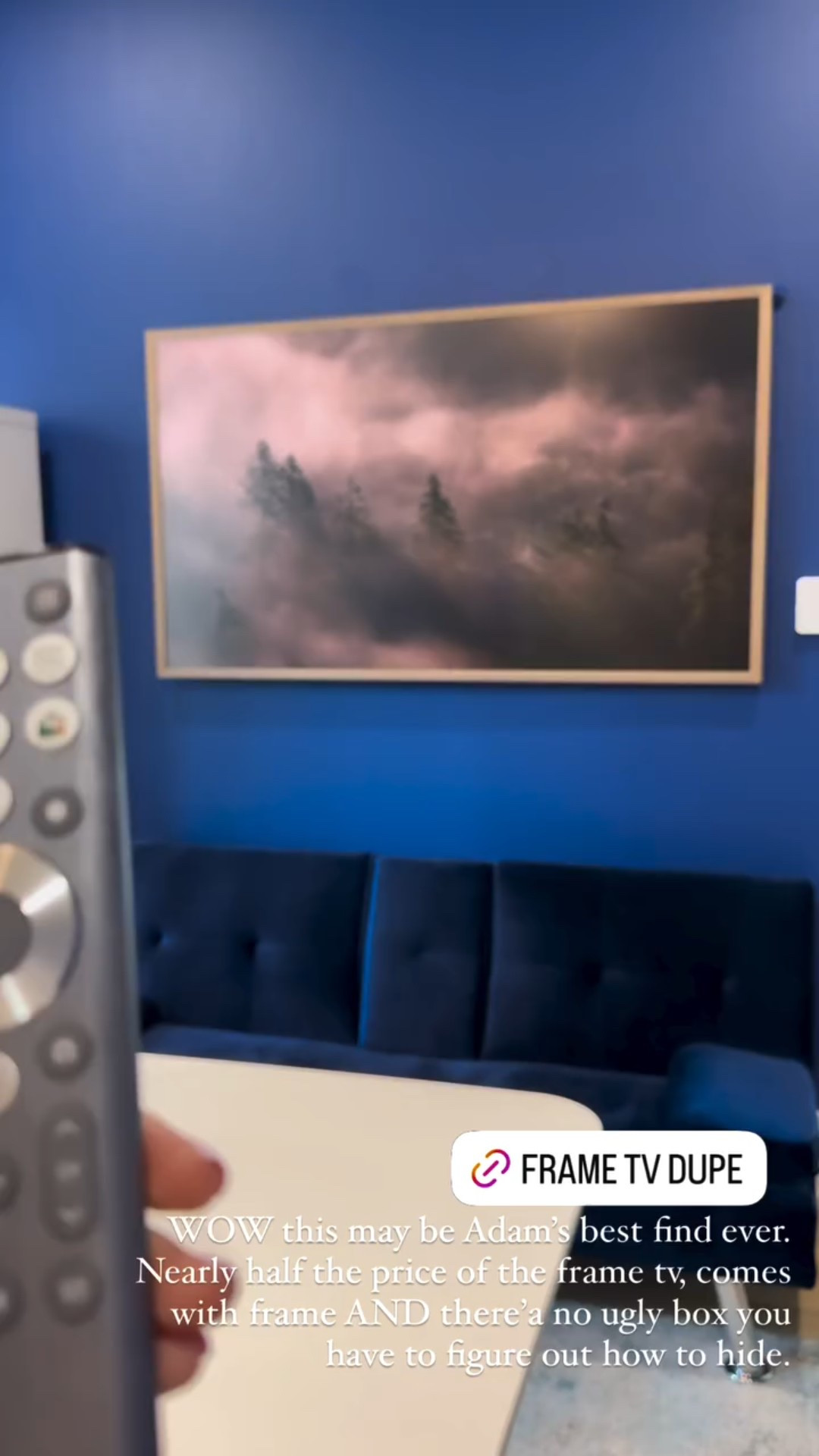 This is such a cool find! This Canvas Tv is so much like the Frame Tv, but much less expensive AND comes with the frame! 👏🏻👏🏻

#LTKHome #LTKSaleAlert