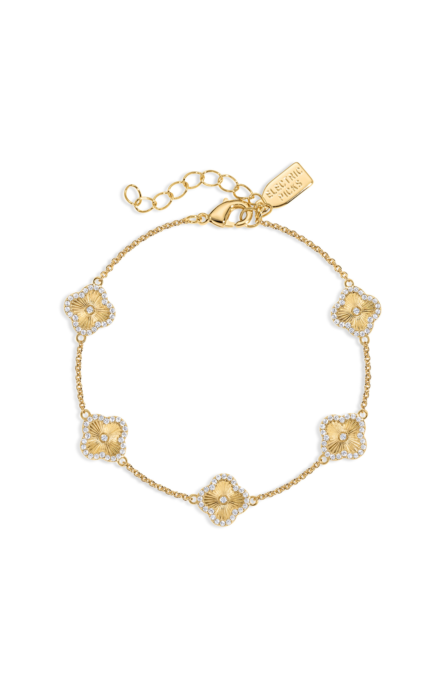 Electric Picks Mini Icon Clover Bracelet | Nordstrom | Nordstrom