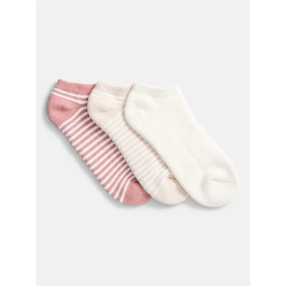 Joyspun Women's Comfort Full Terry Low Cut Socks, 3-Pack, Fits Shoe Size 4-10 | Walmart (US)