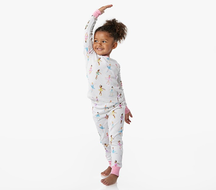 Ballerina Organic Pajama Set | Pottery Barn Kids