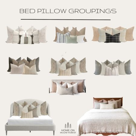 Ever struggle with putting together coordinating pillow groupings?  Well I’ve got you covered with the perfect blend of pieces that are sure to please your style! 

#LTKhome #LTKFind