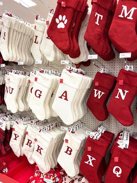 Christmas stocking, monogram stocking, Christmas decor, classic Christmas stocking, red knit stocking, paw print stocking, white knit stocking

#LTKHoliday #LTKSeasonal #LTKGiftGuide
