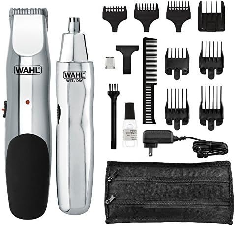 WAHL 5622 Groomsman Rechargeable Beard, Mustache, Hair & Nose Hair Trimmer for Detailing & Grooming, | Amazon (US)
