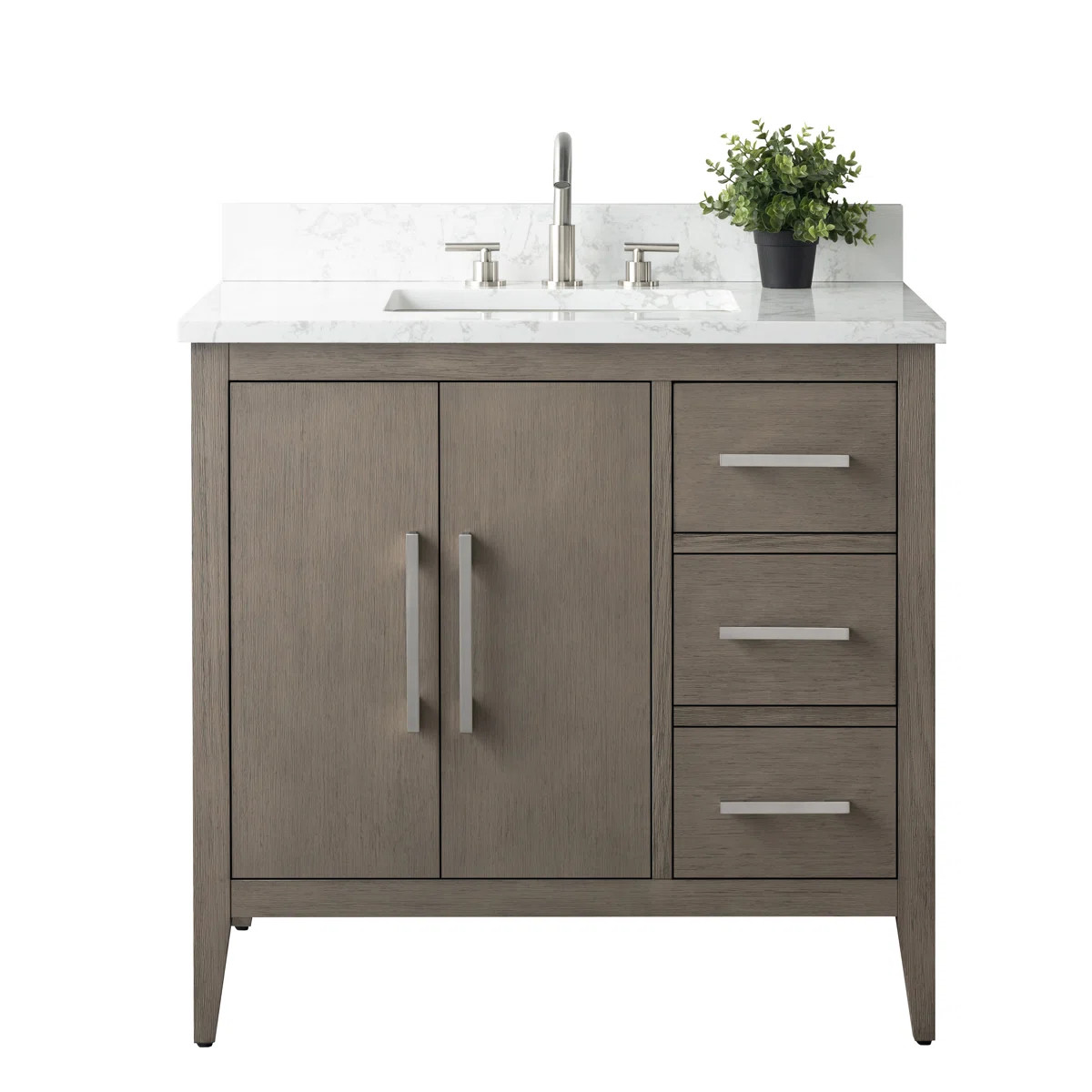 Vanity Art 36" Single Bathroom Vanity Set & Reviews | Wayfair | Wayfair North America