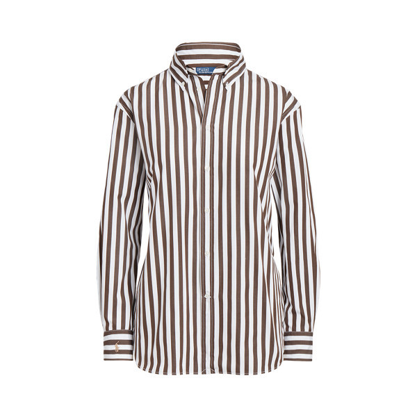 Relaxed Fit Striped Cotton Shirt | Ralph Lauren (UK)